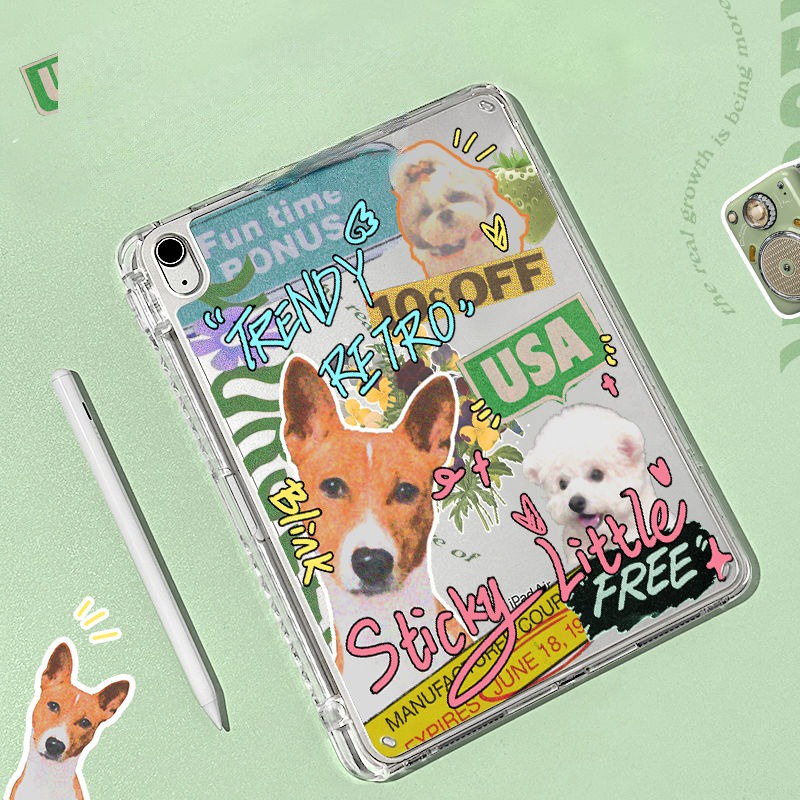 Ốp Máy Tính Bảng Tpu Gập Gọn Cho iPad Air 4 10.9 2021 Pro 11 Gen 10 2022 10.9 gen9 / 8 / 7 Gen 10.2 iPad gen5 / 6 / Air1 / 2 9.7 iPad 6 mini4 5 iPad