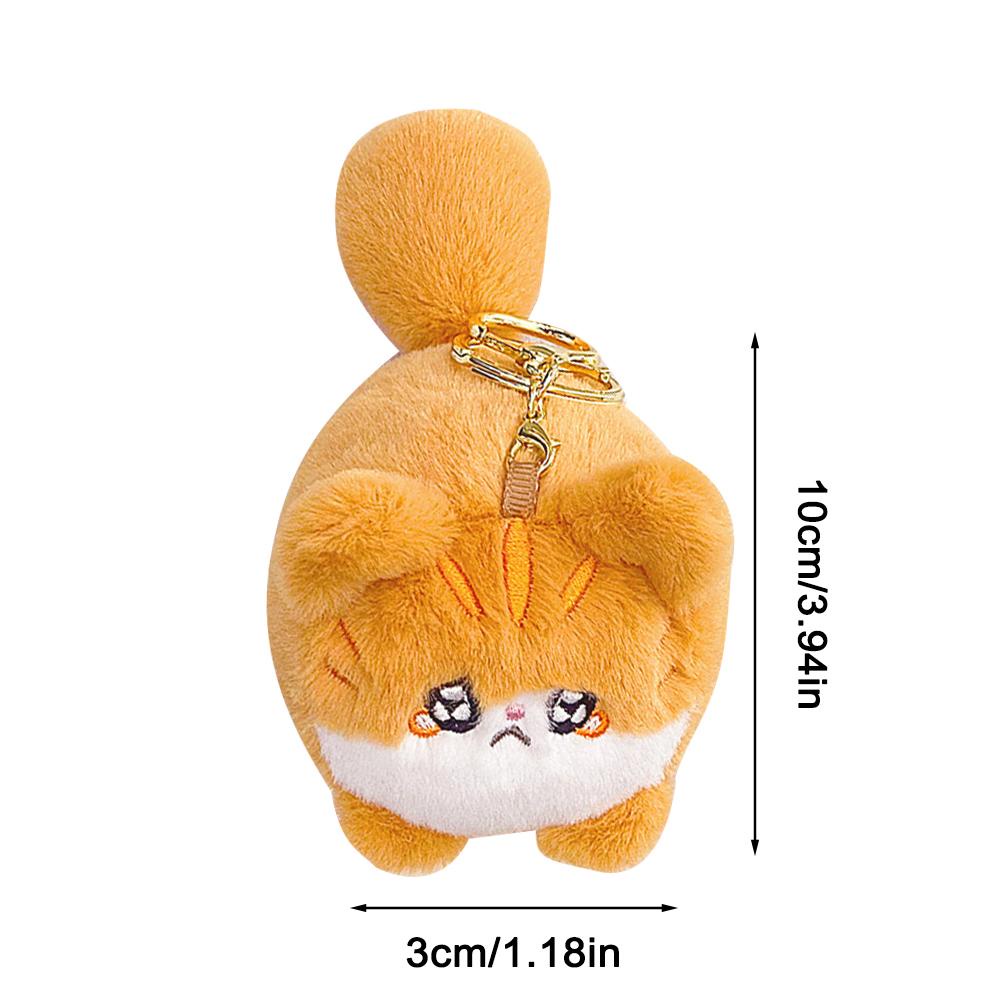 Móc Khóa Hình Mèo Đuôi Xích Đuôi Dài Dễ Thương