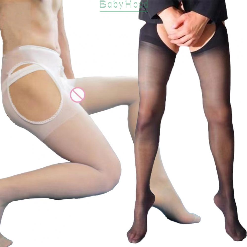 Men\'s Brief Body Stockings Classic Fishnet Free Size Hollow Out Lingerie#BBHOOD