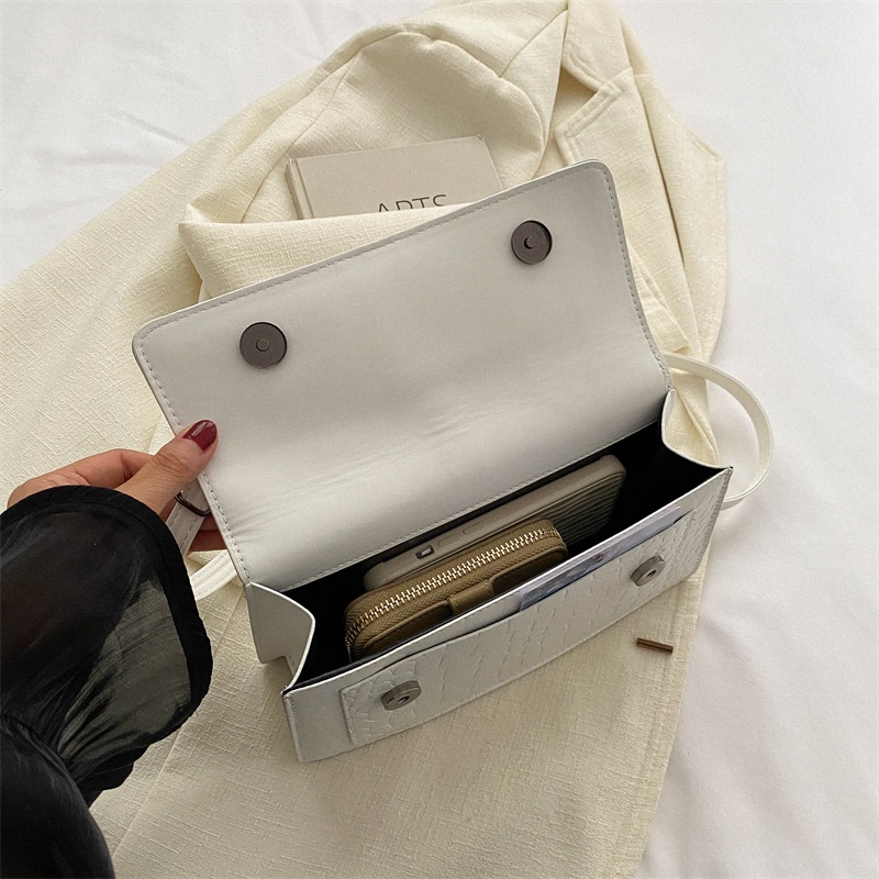 Túi Đeo Chéo Hình Vuông Cỡ Lớn Màu Sắc Tươi Sáng Phong Cách Retro Thời Trang Mùa Hè Cho Nữ