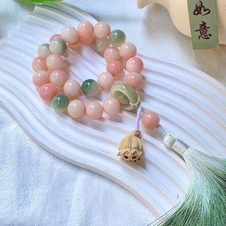 Vòng tay bồ đề nhật bản xâu hạt bồ đề hoa sen cầm tay bồ đề hoa sen hạt bồ đề hoa sen cầm tay cổ điển xâu tua rua phật giáo nhật bản mới 8.1