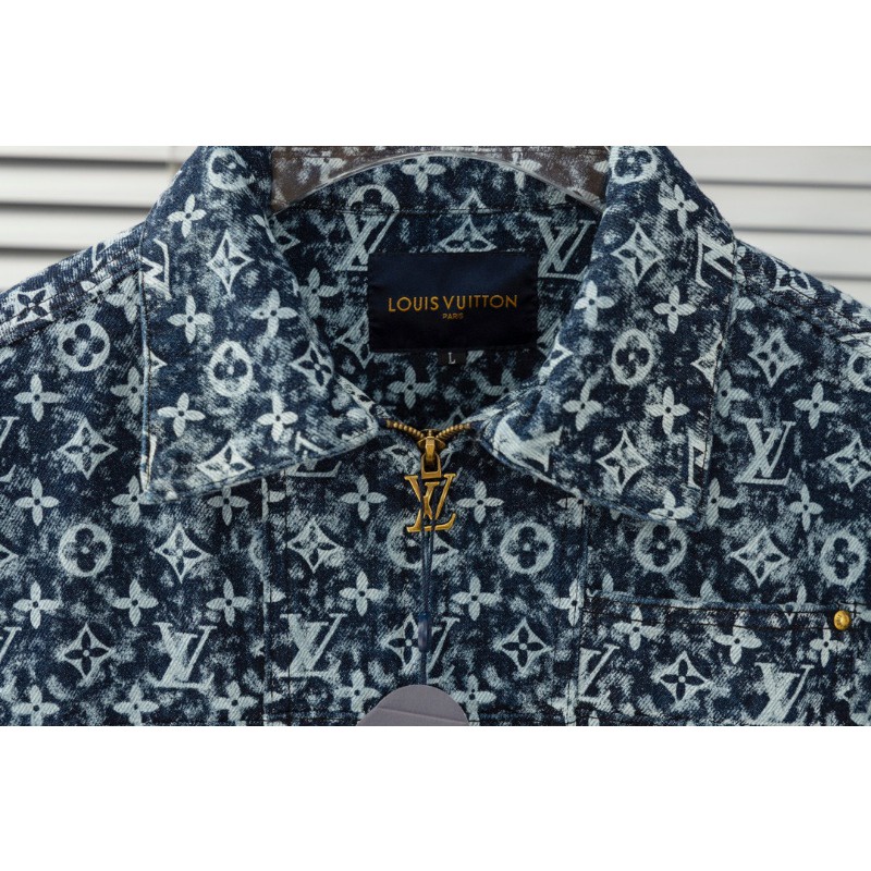 ❤️❤️ ❤️❤️ Áo Khoác Jean Nam Tay Dài Thêu Hoa Thời Trang