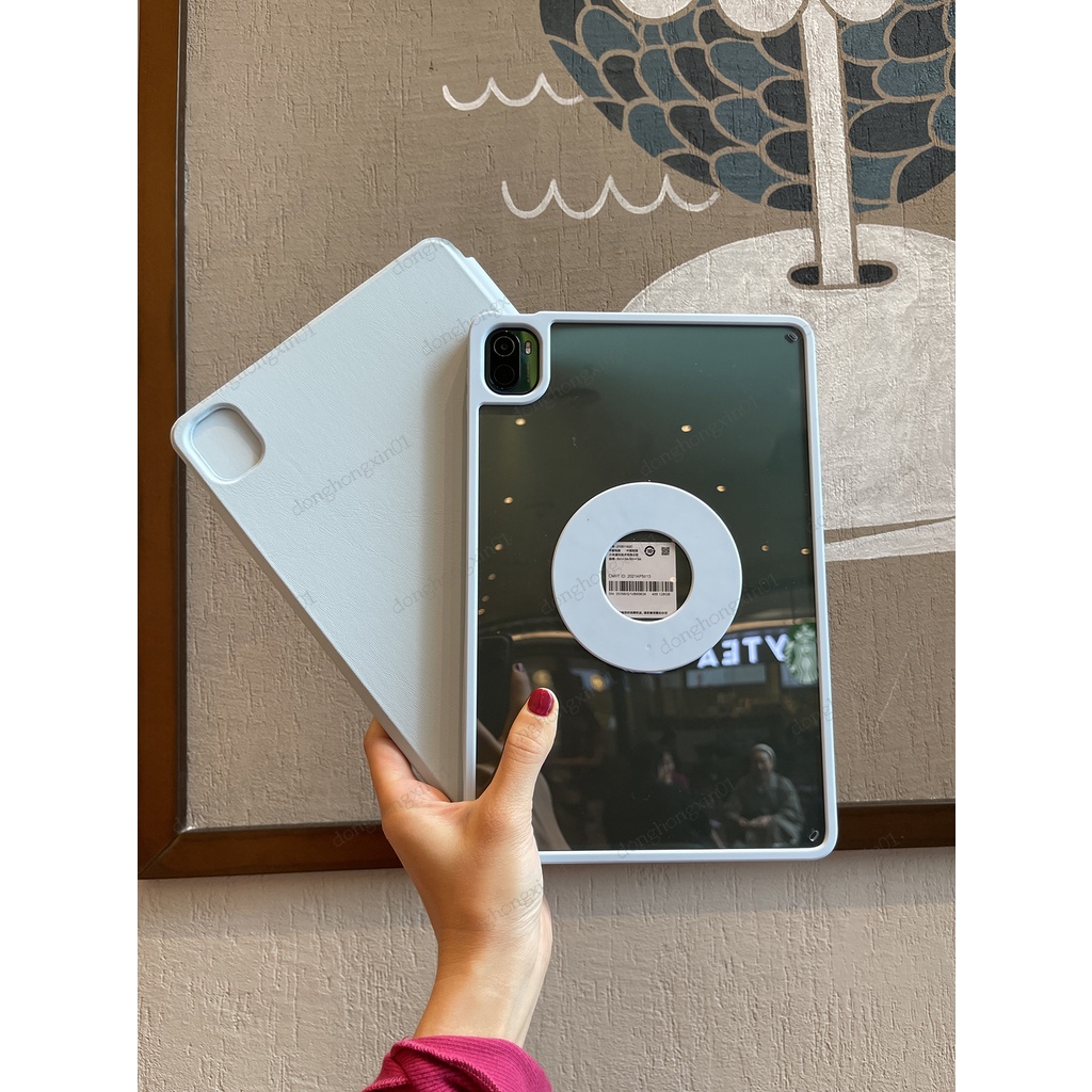 Đối với xiaomi mi pad 6 pad 5 pad 6 pro 11 inch 2023 vỏ acrylic cho redmi pad 10.61 vòng từ tính có thể tháo rời vỏ chia