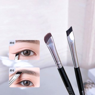 Jonbos sickle eyeliner brush flat bevel blade eyeliner brush lying silkworm brush eyebrow brush cọ trang điểm mắt cọ trang điểm cầm tay