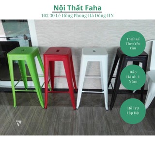 Ghế tolix bar không tựa ( Hàng nhập khẩu ) - Nội Thất Faha