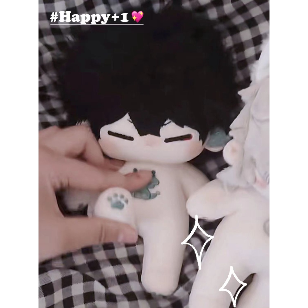Aixini 20 cm honkai star trail danheng 20 cm cotton dễ thương búp bê sang trọng dress-up plushie dễ thương rồng xanh nhỏ cospaly đồ chơi trẻ em
