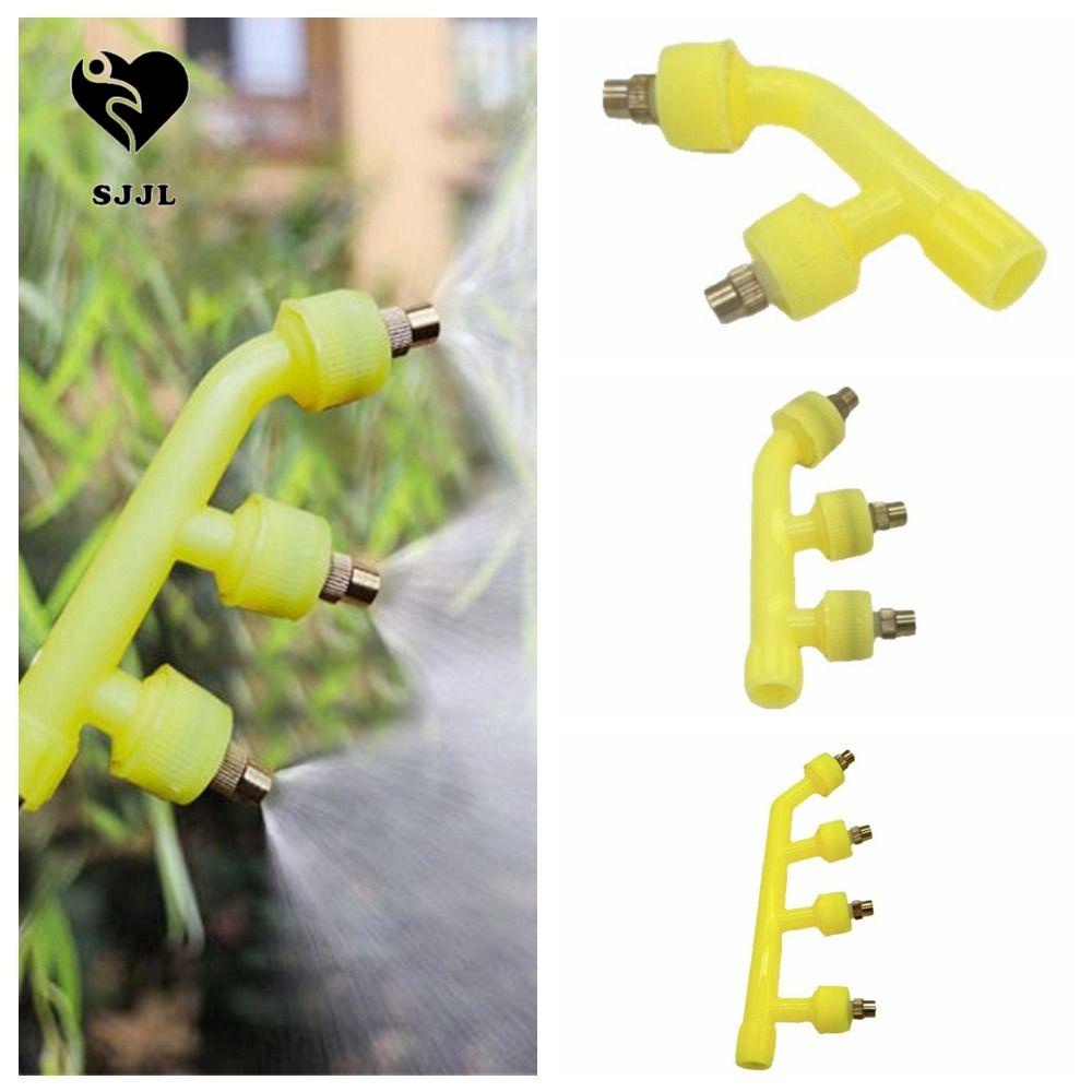 Vòi phun SJJL tiết kiệm nước khử trùng 2/3/4 lỗ bằng đồng thau làm mát chống mòn