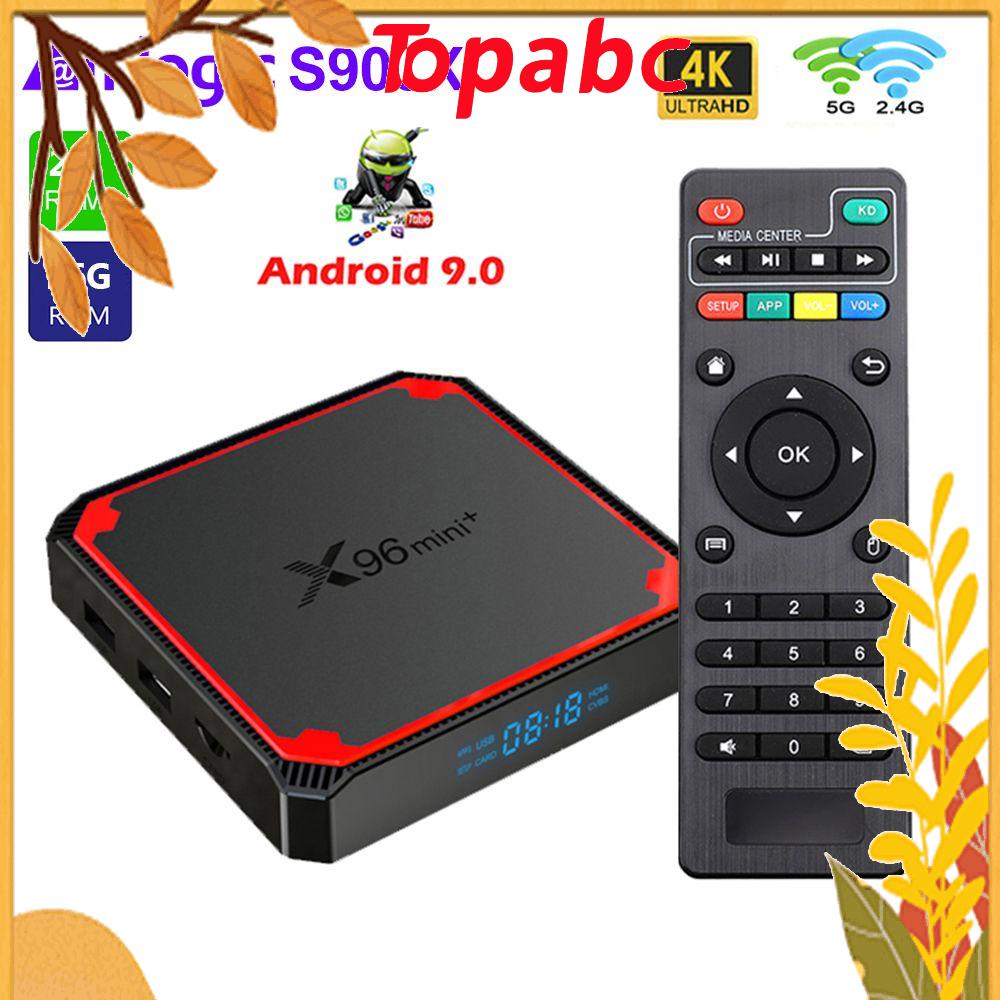 Đầu TV Box X96 mini Plus 2.4G / 5G Dual Wifi Android 9.0 Amlogic S905X4 ChấT LượNg Cao