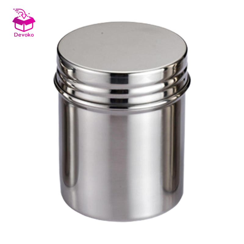Hộp đựng cà phê bình bảo quản kín bằng thép không gỉ cho bột gia vị kẹo