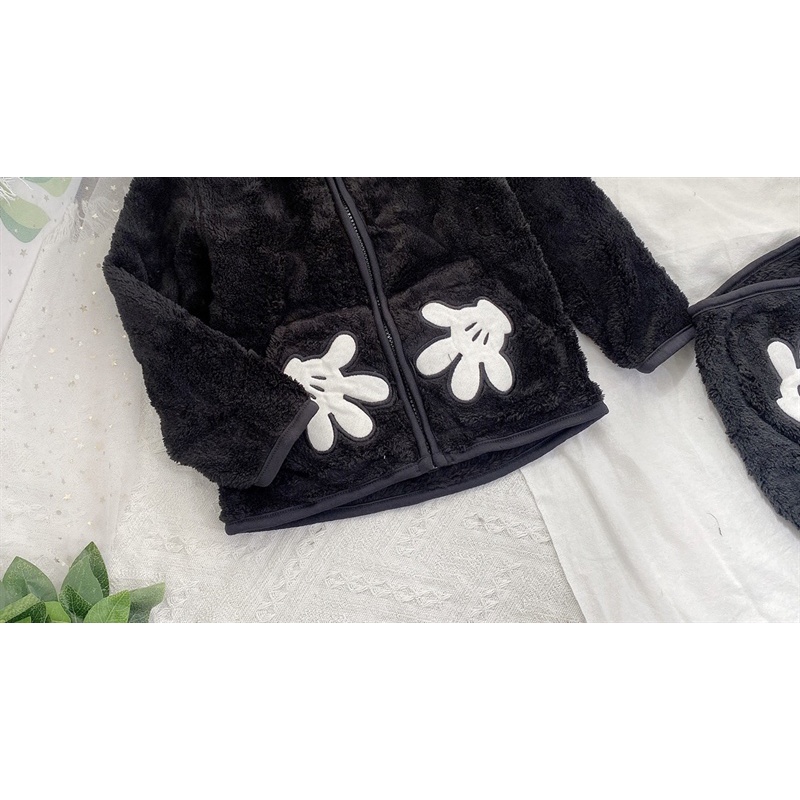 Áo lông xuất dư xịn túi tay mickey