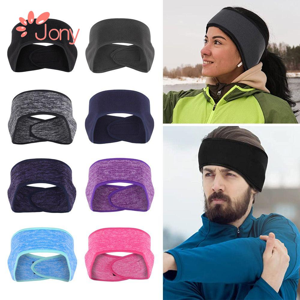 Jy1 1 cái bịt tai băng đô khăn trùm đầu phụ nữ cô gái tóc mồ hôi có thể điều chỉnh tai ấm