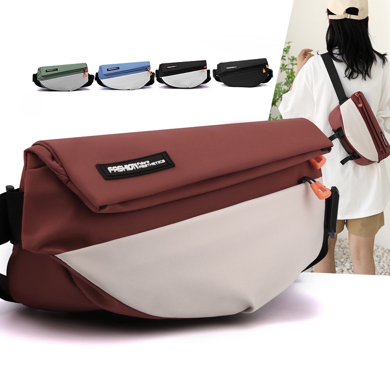 JINRU  Túi thắt lưng nam Túi đeo chéo nam 2023 NEW  Thoải mái Stylish Độc đáo ins K92U0E8 37Z230910