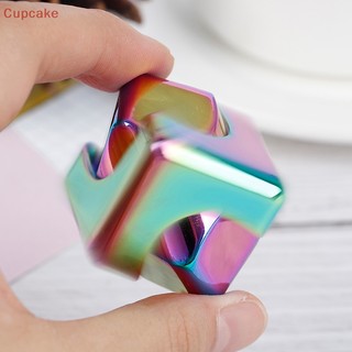 Đồ chơi giảm căng thẳng đầy màu sắc kim loại hand spinner silent top finger spinner erw