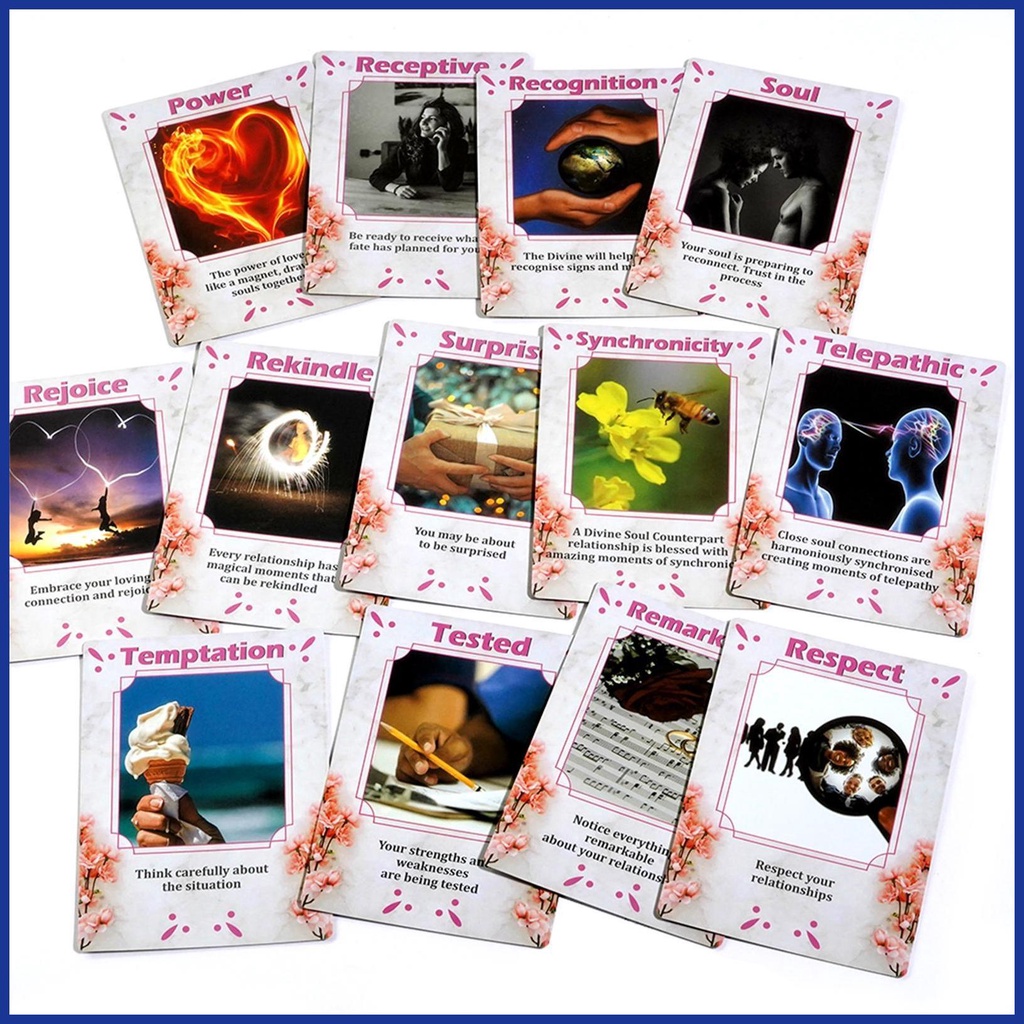 Bộ 52 Thẻ Bài Trò Chơi LOVE Oracle Vui Nhộn Cho Cặp Đôi