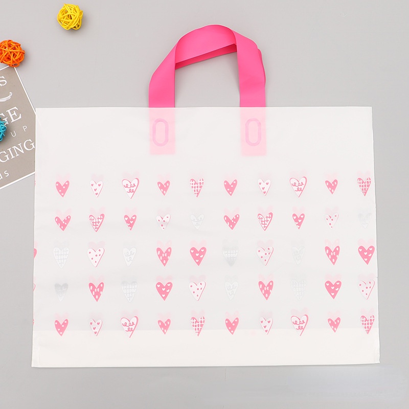 Túi Tote Bằng Nhựa Họa Tiết Hoạt Hình Đựng Quần Áo / Quà Tặng Cho Bé