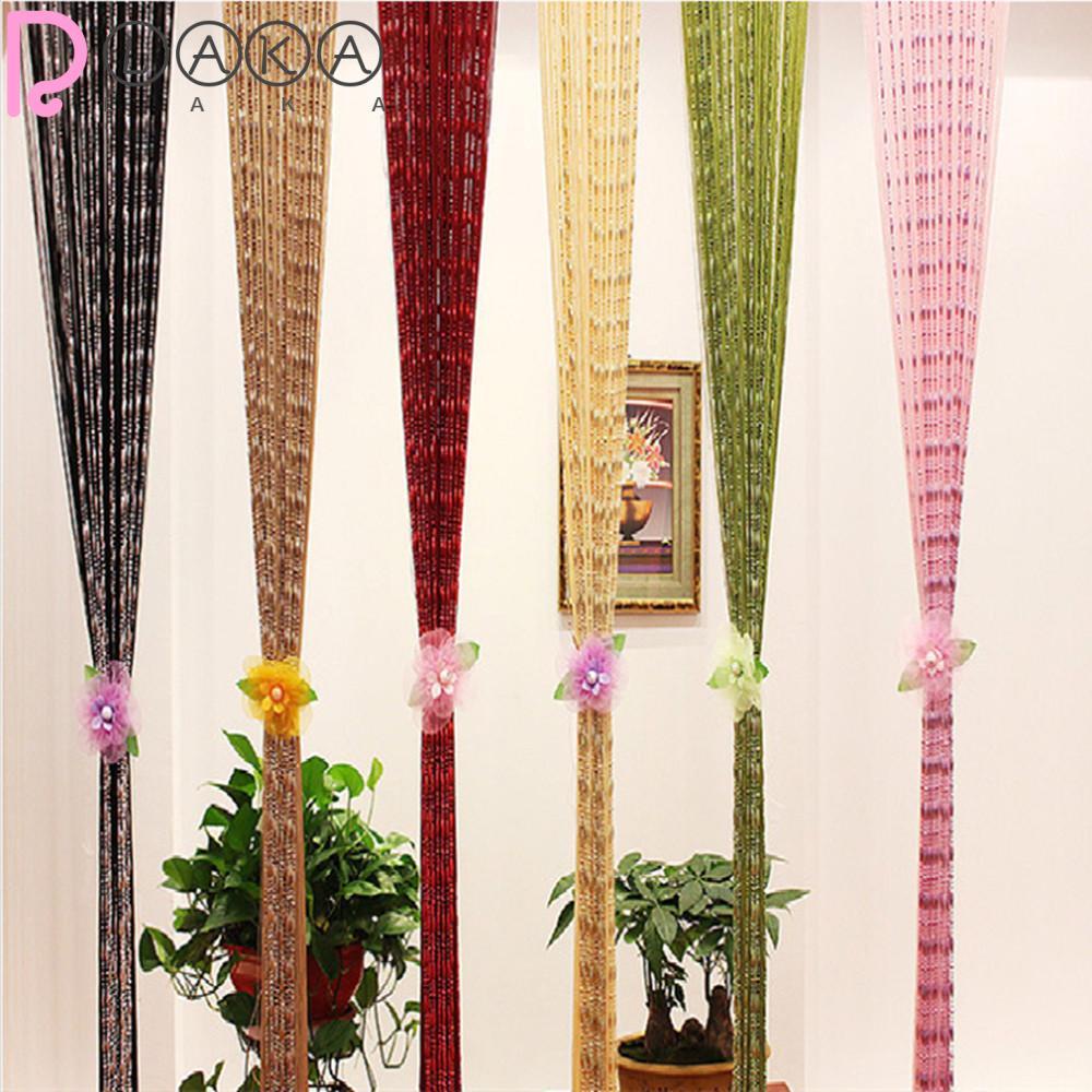 Dây Chuỗi Hạt Pha Lê Treo Rèm cửa sổ 1Mx2M
