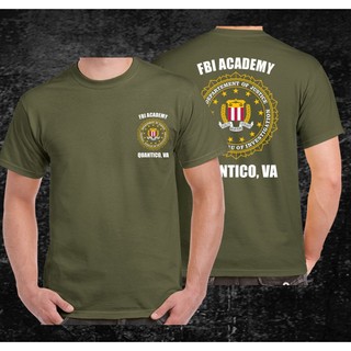 Fbi academy custom mens black tshirt tee