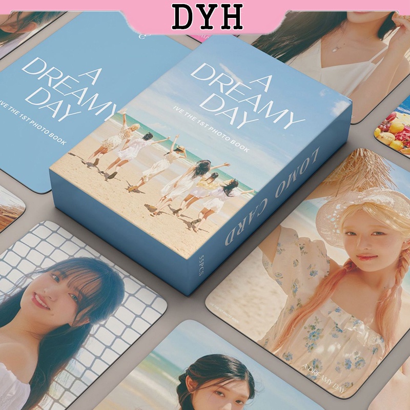 IVE LOMO Card Set 55 Tấm Thẻ Ảnh A Dreamy Day Hình Nhóm Nhạc