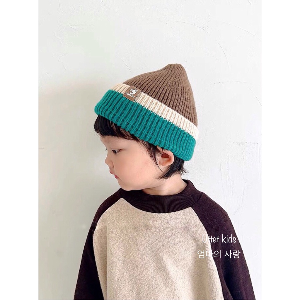 MŨ LEN PHONG CÁCH HÀN QUỐC CHO BÉ TỪ GẦN 2 TỚI 5 TUỔI