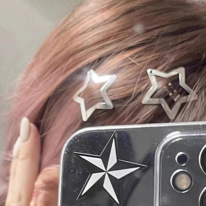 Kẹp tóc ngôi sao hợp kim thời trang cho nữ