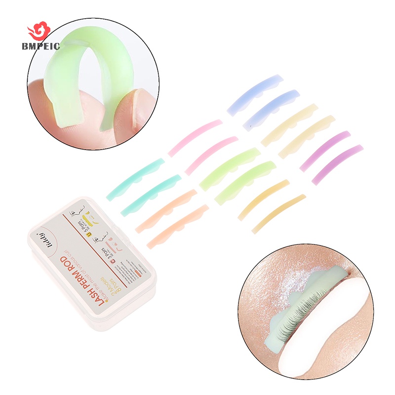 8 Cặp miếng lót uốn mi BMPEIC bằng silicone hỗ trợ nâng lá chắn