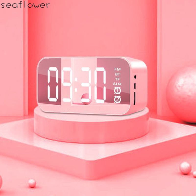 Đồng hồ báo thức radio blue-tooth tương thích 4.1