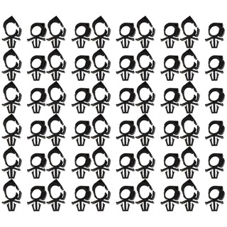 Car Auto Fixed Clip Kits Parts Plastic Practical Tie Wrap Clamp 100pcs/Set