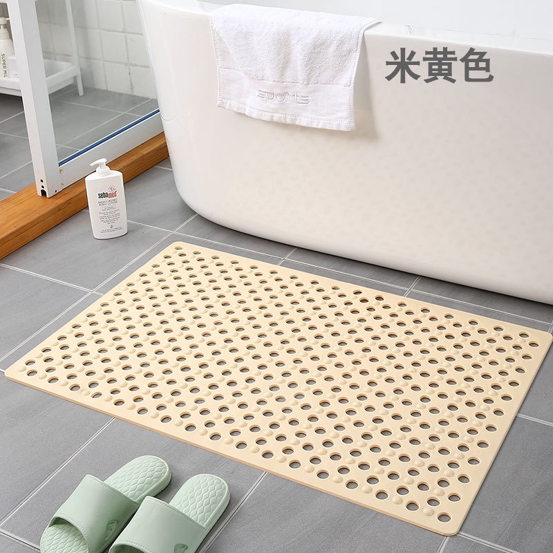 Thảm Lót Sàn Nhà Tắm Chống Trượt Hình Tổ Ong 46X79Cm * 6mm