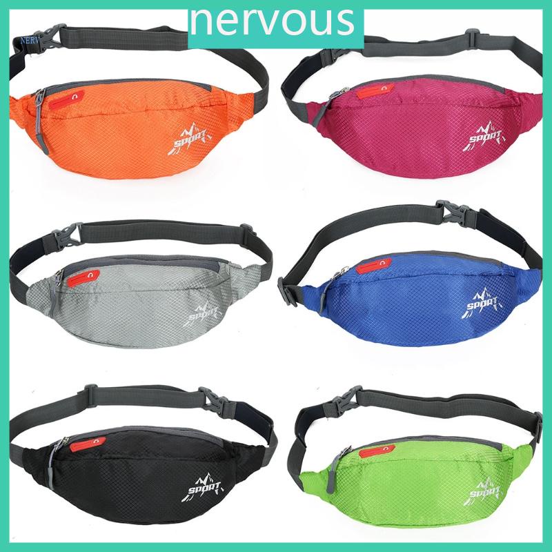 Nerv unisex phụ nữ nam giới thể thao chạy bộ đạp xe chạy bộ đi bộ đường dài thắt lưng gói túi túi