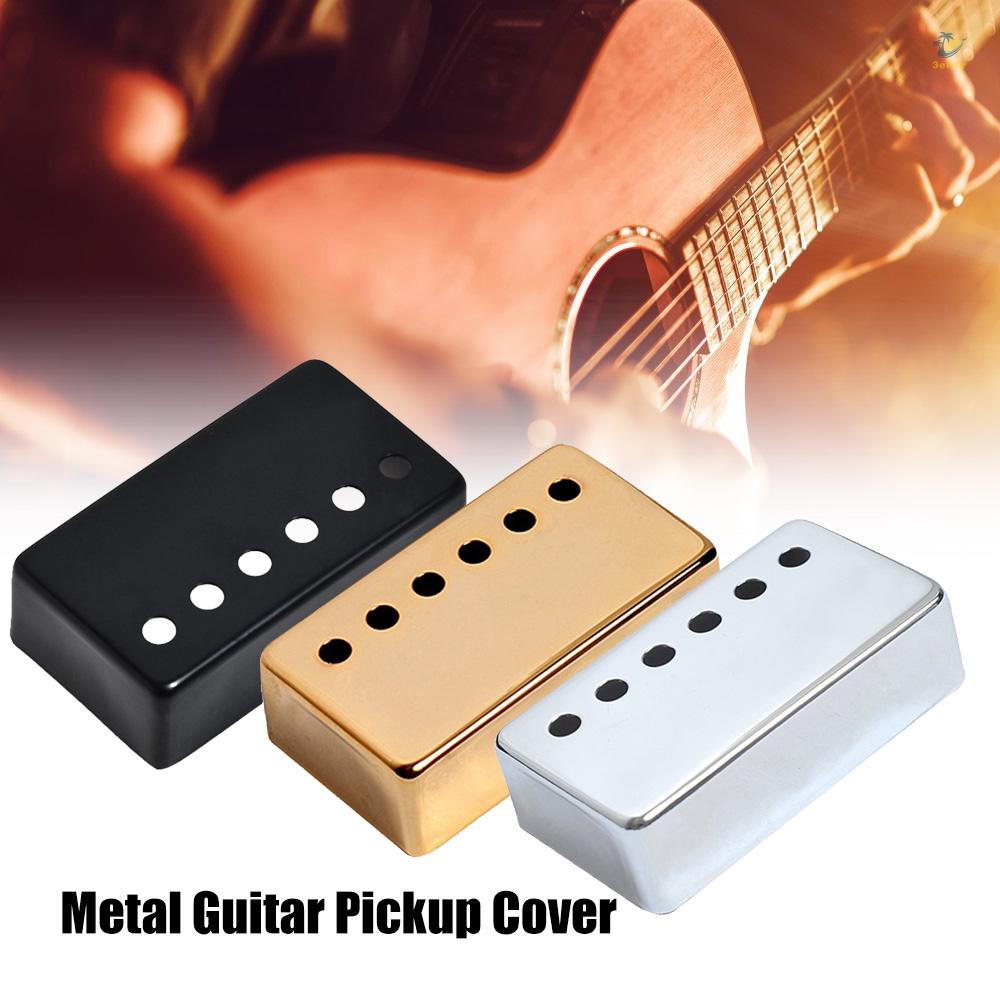 3elife 2 cái humbucker guitar pickup cover 50mm + 52mm cực khoảng cách kim loại lp guitar cổ pickup bìa cho guitar điện