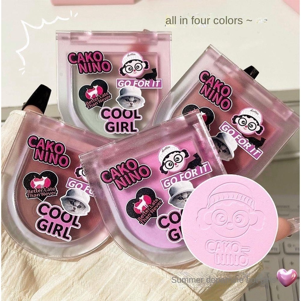Phấn má hồng hoạt hình thẩm mỹ water proof lasting nature blush charming