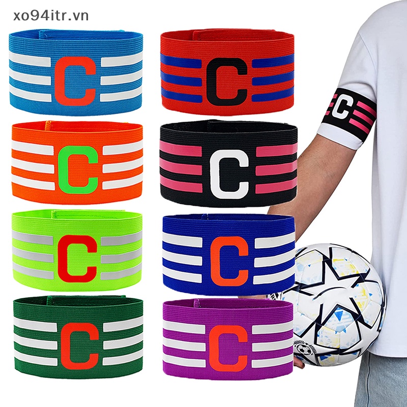 Xoitr băng tay bóng đá chuyên nghiệp nylon có thể điều chỉnh băng tay bóng đá lãnh đạo trận đấu băng tay đội trưởng băng tay đội trưởng vn