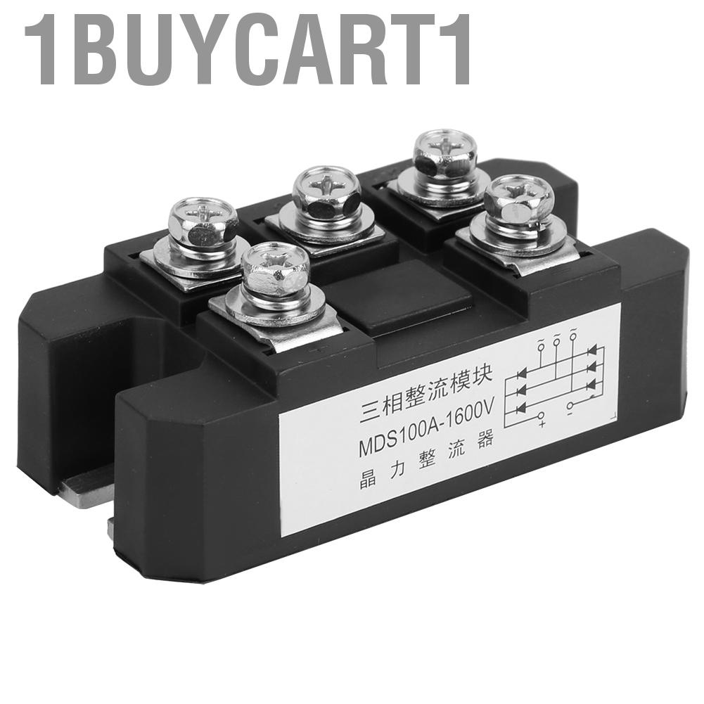 1buycart1 MDS-100A 1600V 5 Terminals 3 Phase Practical Full  Diode Rectifier