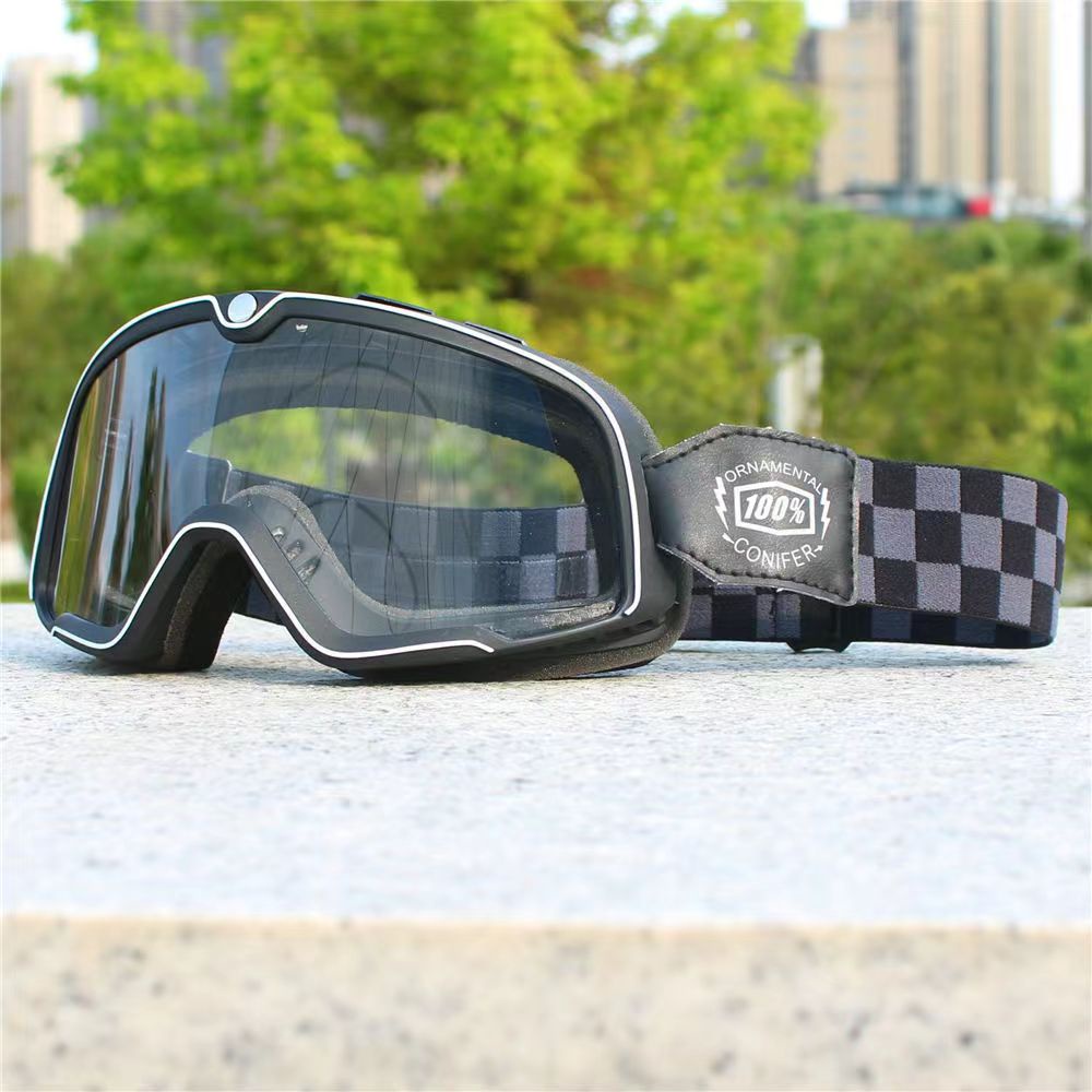 Kính Bảo Hộ Gắn Mũ Bảo Hiểm Phong Cách Retro 100% Vintage Kính Kính cào cào 100% Vintage