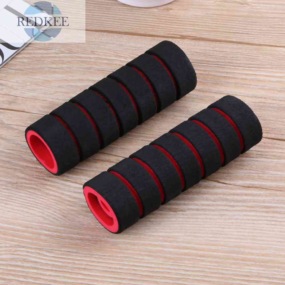 1 Cặp Vỏ Bọc Tay Lái Xe Đạp Bằng Xốp Chống Trượt