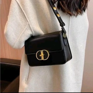 Túi xách đeo chéo nữ basic khóa xoay (mẫu mới) SIZE 20