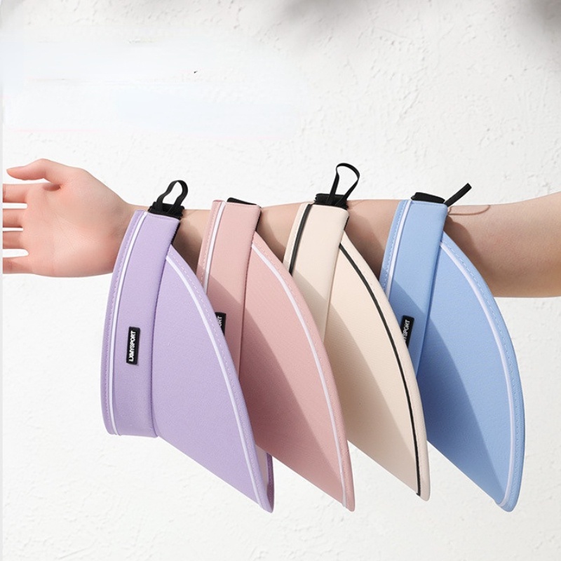 Mũ Chống Nắng Vành Rộng Mềm Mại Thiết Kế Hở Chóp Có Thể Điều Chỉnh Kích Thước