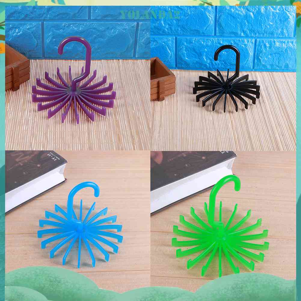 Giá Đỡ 18 Móc Treo Khăn Choàng, Thắt Lưng Tiện Lợi