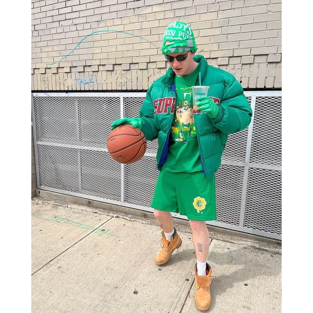 Eric Emanuel Quần Short Thể Thao Bóng Rổ Bốn Lá Đơn Giản Khô Nhanh Phong Cách Mỹ Hàng Mới Dành Cho Nam Và Nữ