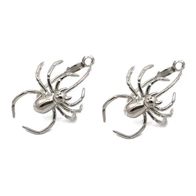 Bông Tai Hình Nhện Bằng Hợp Kim Đơn Giản Cho Nữ