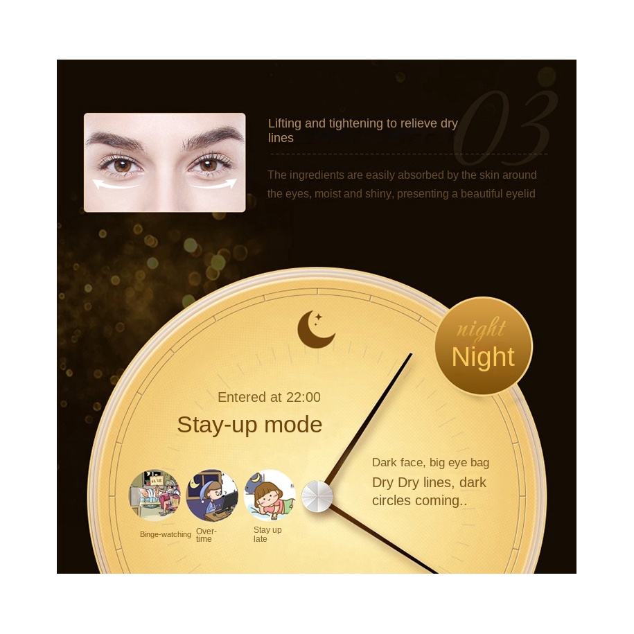 Kem Dưỡng Da Vùng Mắt Loại Bỏ Quầng Thâm Và Bọng Mắt Beilingmei