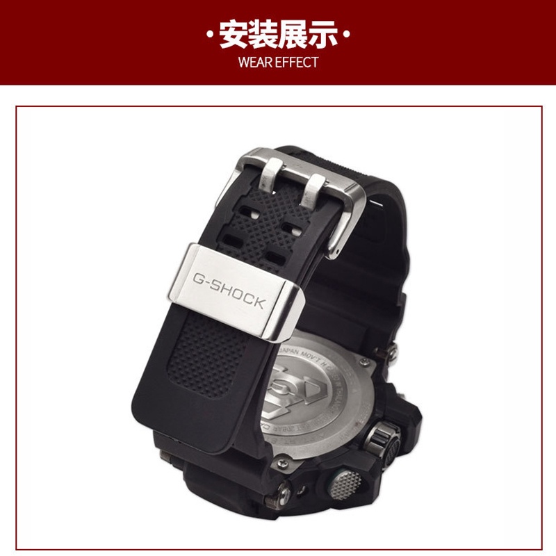 Khóa Vòng Kim Loại 18mm 20mm 22mm Cho Đồng Hồ Casio G-Shock GA110 / 400 / 700 GW9300 GG1000 DW5600 Gw5610