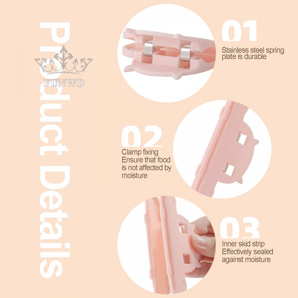 Kẹp Miệng Túi Thực Phẩm Bằng Nhựa Tiện Dụng