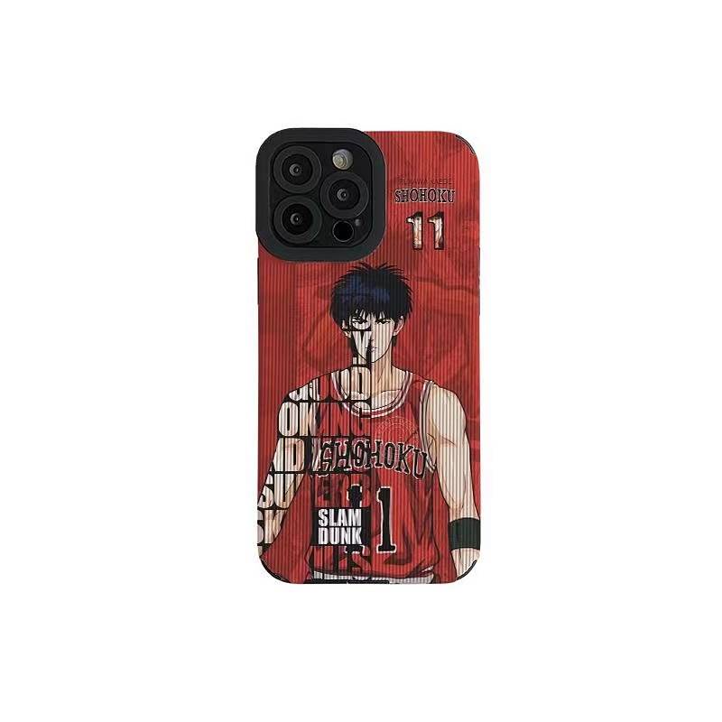 Ốp điện thoại mềm GYMG hình Slam Dunk chống rơi thích hợp cho Apple iPhone 14/13 Promax 11 XR Xsmax 8P/12pro