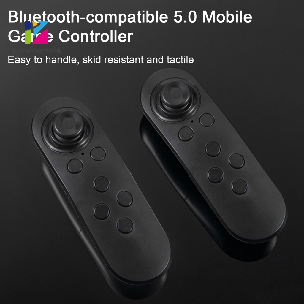 Tay Cầm Chơi Game Bluetooth 5.0 VR Cảm Ứng Dùng Pin