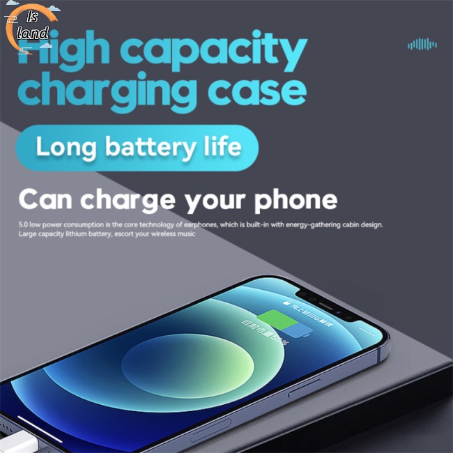 [IS] Tai Nghe Nhét Tai Bluetooth Không Dây Âm Thanh Nổi Màn Hình Kỹ Thuật Số Giảm Tiếng Ồn Chơi Game