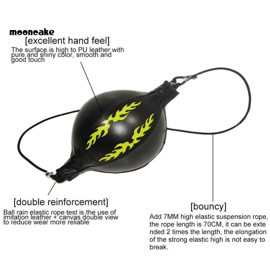 Quả Bóng Tốc Độ Bằng Da Giả Hỗ Trợ Luyện Tập Đấm Bốc / Muay Thai