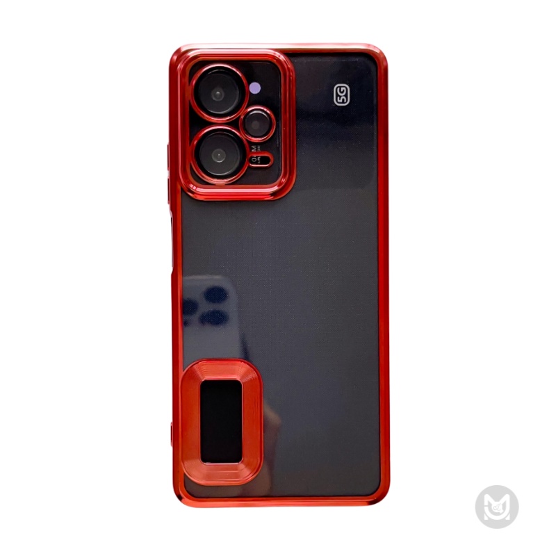 Ốp Điện Thoại Tráng Gương in Logo Cho Xiaomi Redmi Note 12 11 10 9 Pro 10S 9S