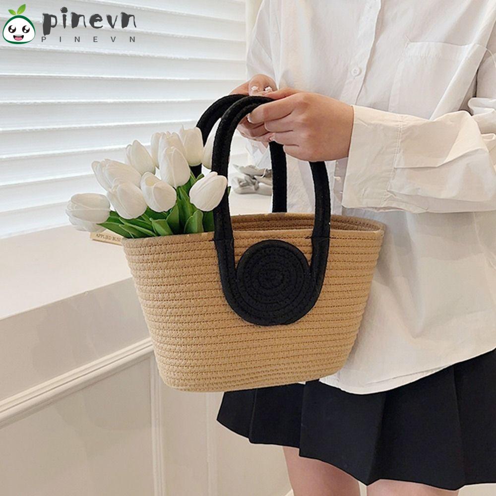 Túi Xách Đan Rơm Thời Trang Mùa Hè Cho Nữ