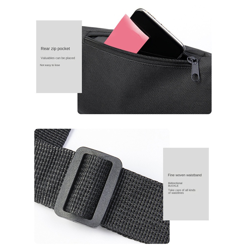 Set 6 Túi Đeo Hông Chống Thấm Nước Thập Niên 80 Dành Cho Trẻ Em